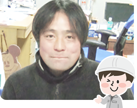 代表の写真
